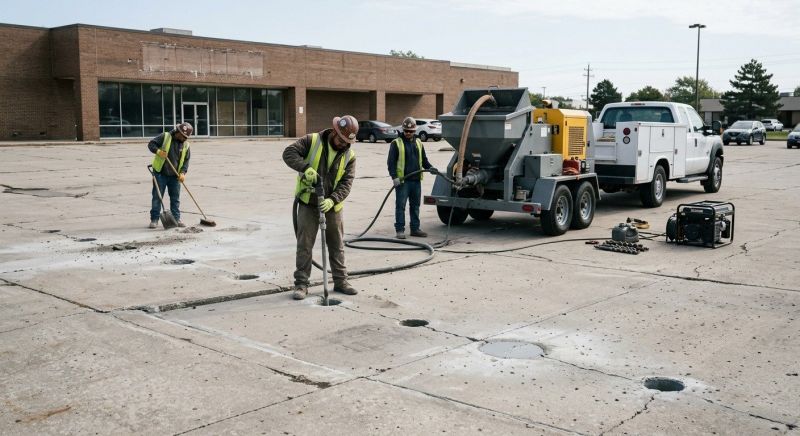Commercial Concrete Leveling in Miami Dade County, FL