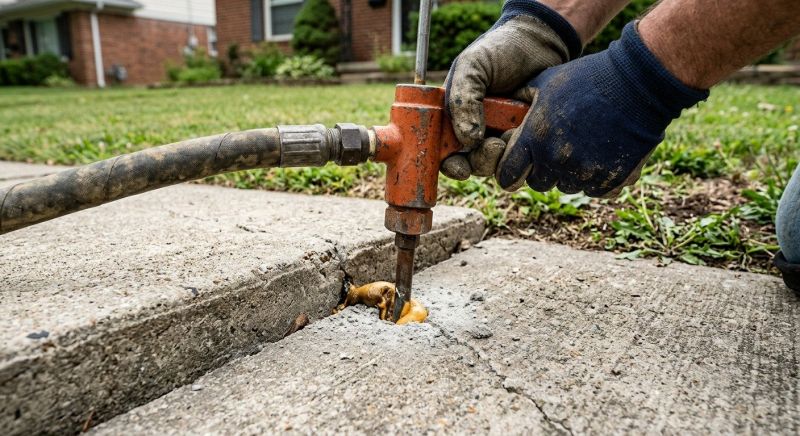 Concrete Floor Lifting in Des Moines, IA