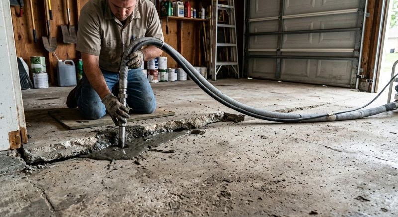 Concrete Settlement Repair in Columbus, OH