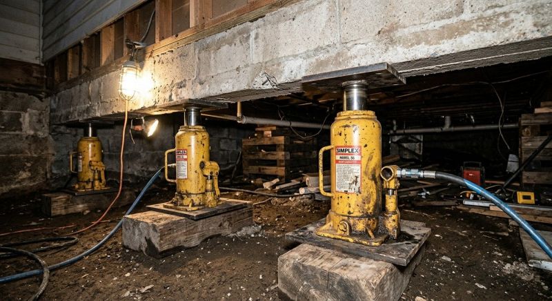 Foundation Jacking in Fort Collins, CO