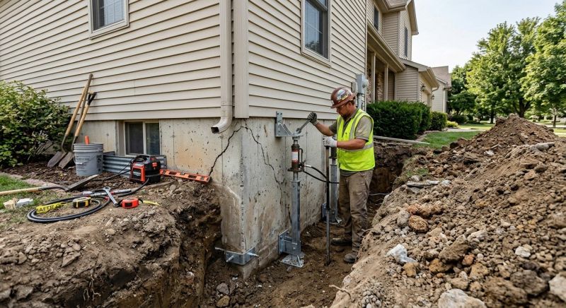 Basement Stabilization in Fort Collins, CO
