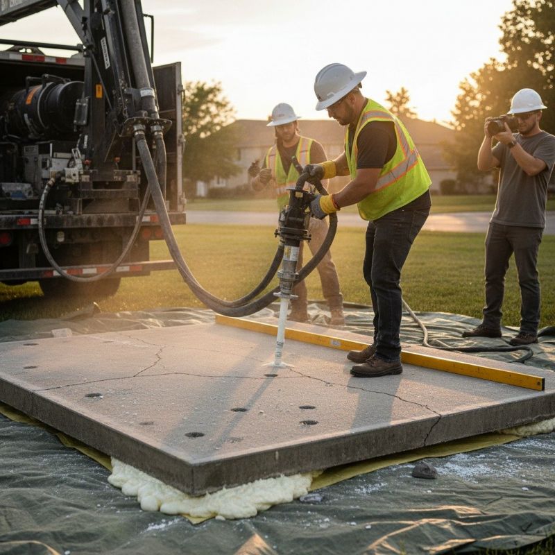 Commercial Concrete Leveling in Columbus, OH