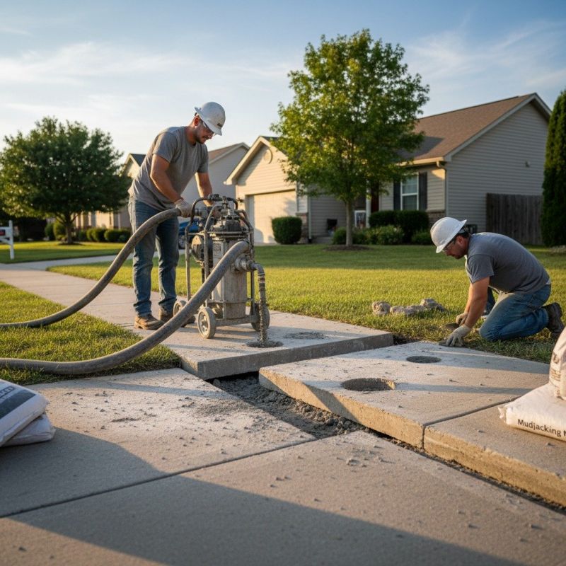 Commercial Concrete Mudjacking in Denver, CO