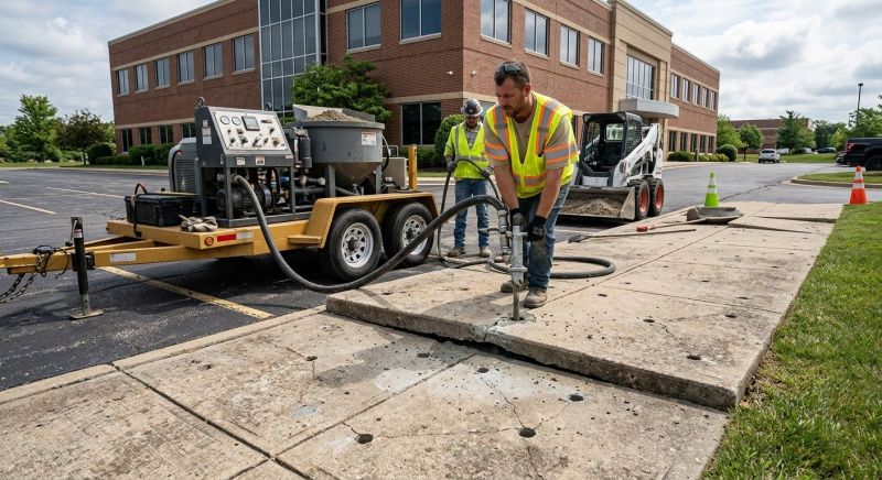 Commercial Concrete Mudjacking in Miami Dade County, FL