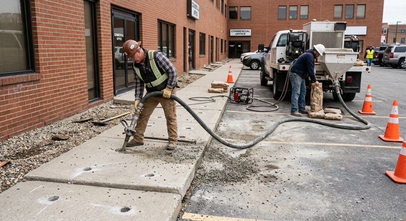 Commercial Concrete Mudjacking in Tampa, FL