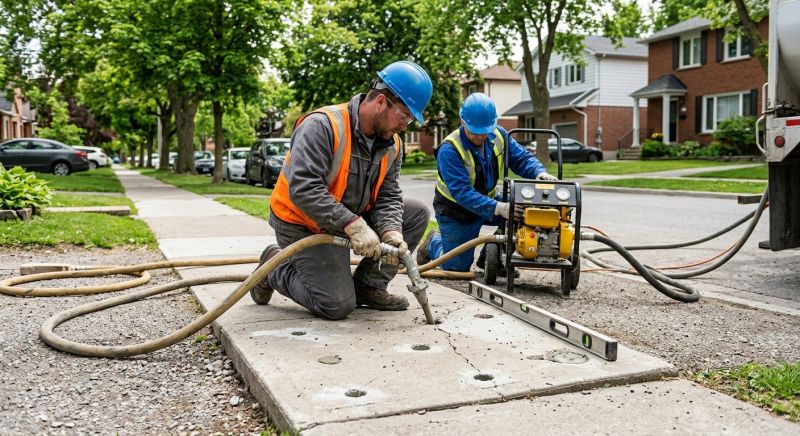 Concrete Settlement Repair in Miami Dade County, FL