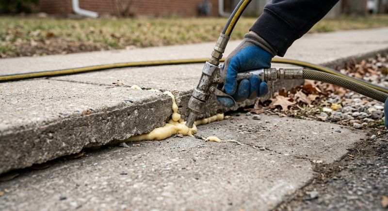 Concrete Slab Jacking in Denver, CO