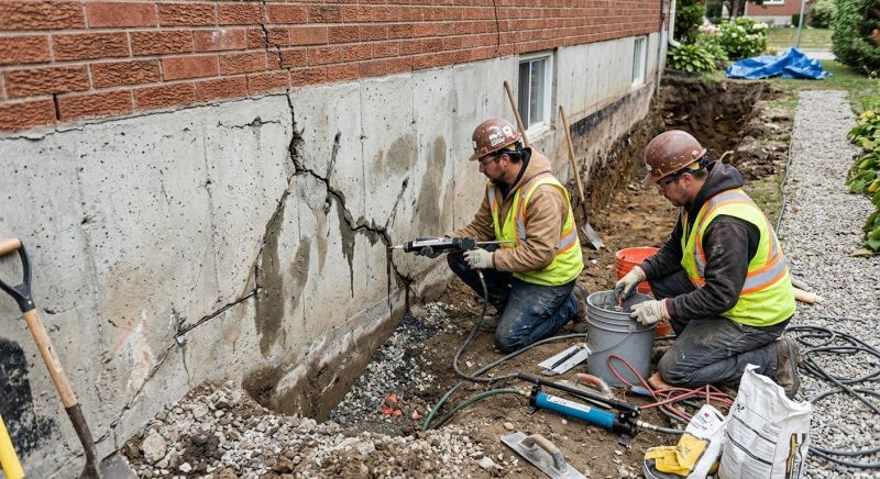 Cracked Foundation Repair in Fort Collins, CO