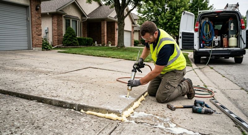 Foam Jacking in West Des Moines, IA