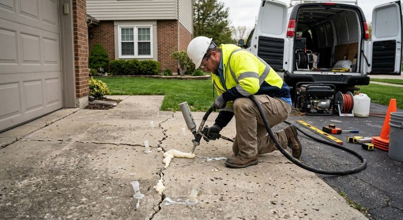 Foam Jacking in Des Moines, IA
