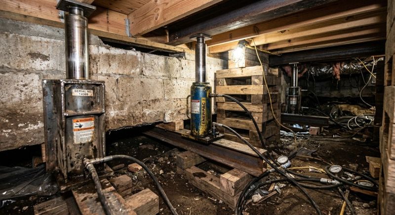 Foundation Jacking in Fort Collins, CO