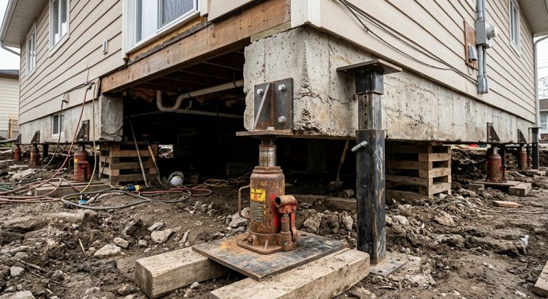 Foundation Jacking in Fort Collins, CO