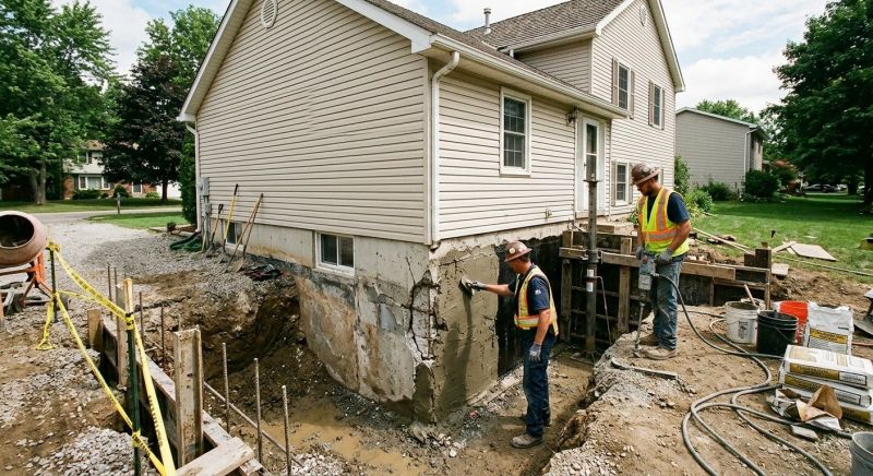 Foundation Renovation in Columbus, OH