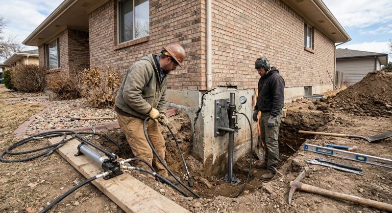 Foundation Stabilizing in Fort Collins, CO