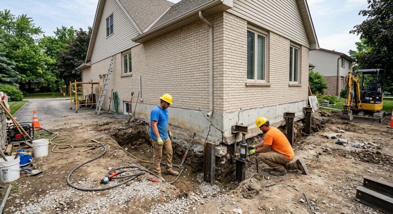 Helical Pile Installation in Fort Collins, CO