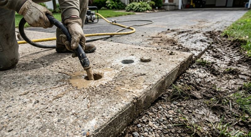 Mudjacking in Des Moines, IA