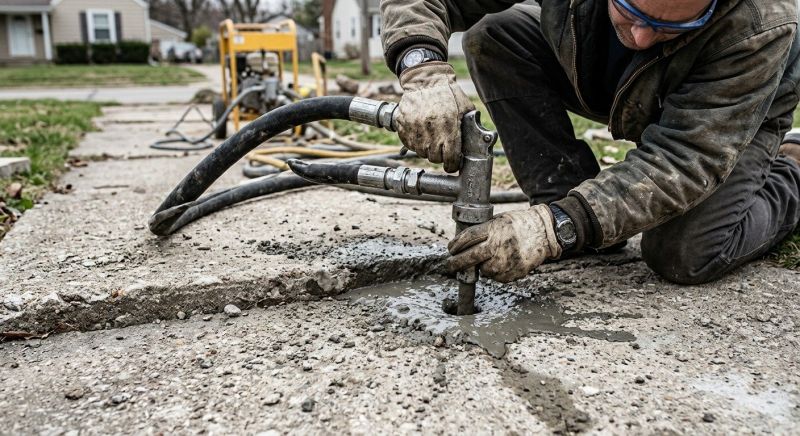Mudjacking in Columbus, OH