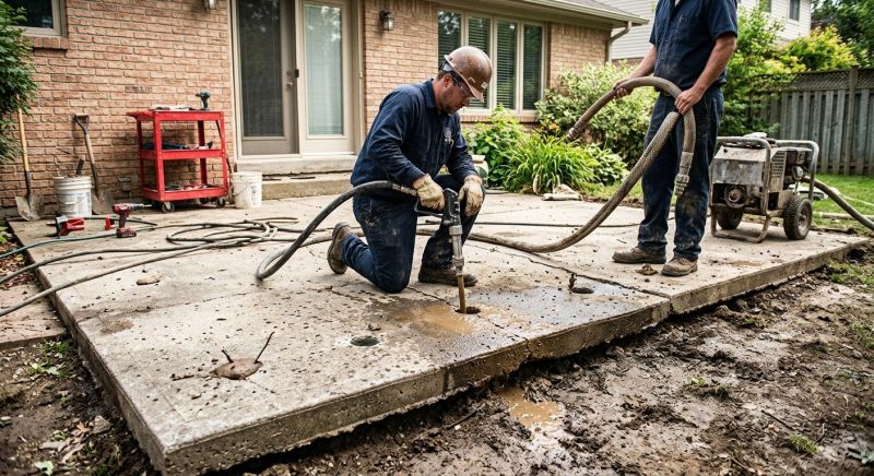 Patio Leveling in Denver, CO