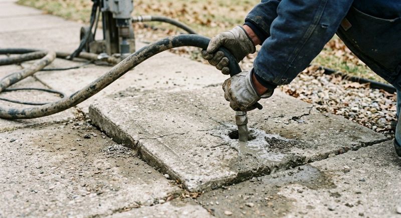 Pavement Leveling in Des Moines, IA