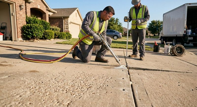 Poly Lifting in West Des Moines, IA