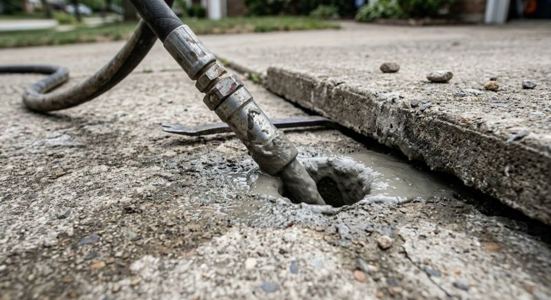 Slab Mudjacking in Des Moines, IA
