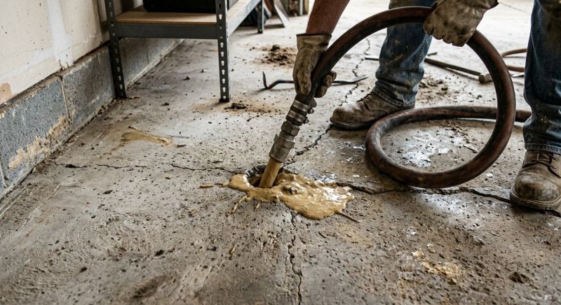 Slab Raising in Columbus, OH