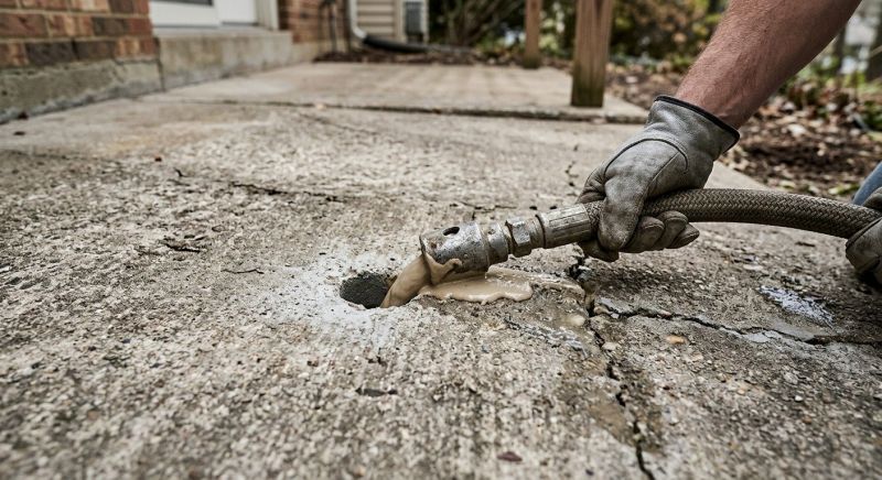 Sunken Patio Repair in Corpus Christi, TX