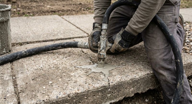 Sunken Sidewalk Repair in Denver, CO